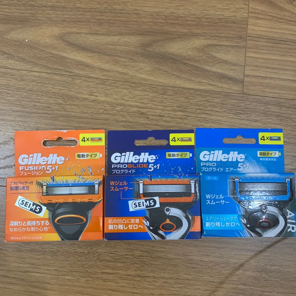 Lưỡi thay thế Gillette fusion 5+1, gồm 4 lưỡi(Hàng NĐ Nhật)