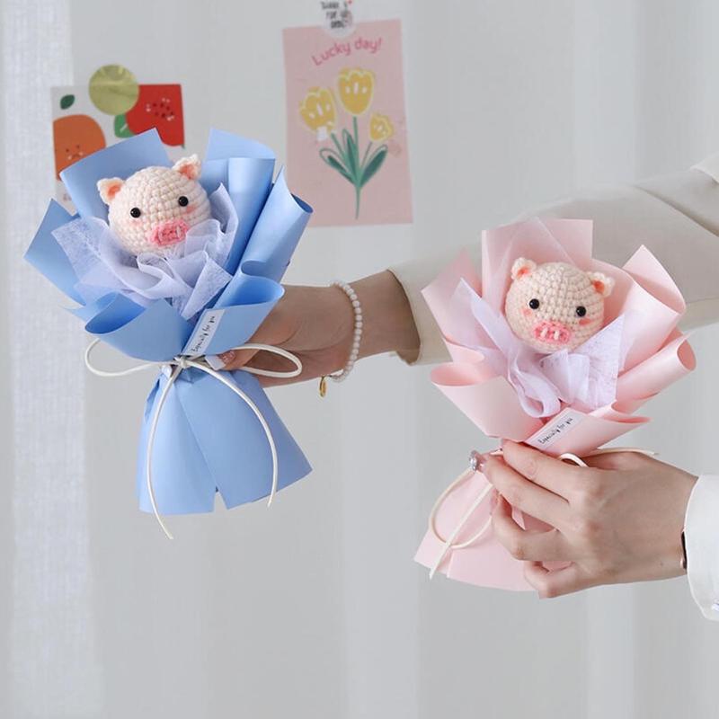 Gói nguyên liệu handmade len xinh xắn quà tặng ý nghĩa amigurumi lenmade - DIY 4