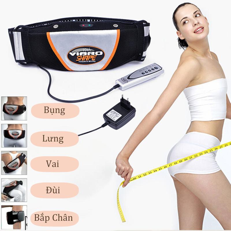 Máy Massage Bụng. Mát xa phù hợp bụng cổ vai gáy lưng bắp tay bắp chân máy massage