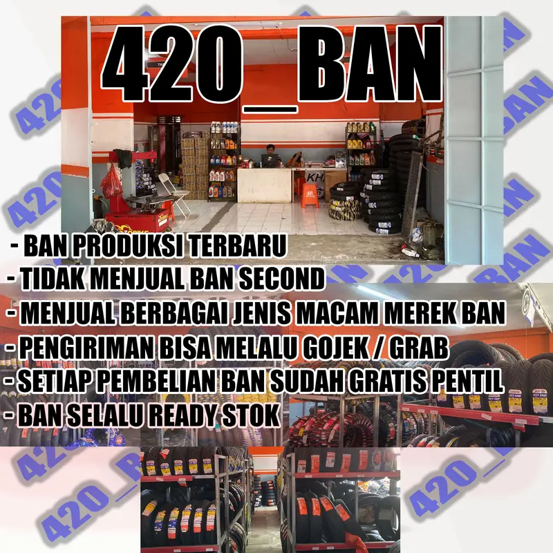 Ban Motor SKYWAVE, HAYATE, NOUVO // KENDA K488 Ring 16 Tubeless 4