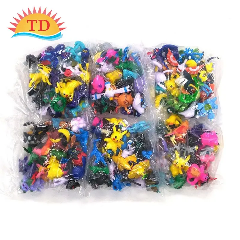 Set 24-144 Mô Hình Đồ Chơi Pokemon Mini Dễ Thương 2-4cm Toy 1