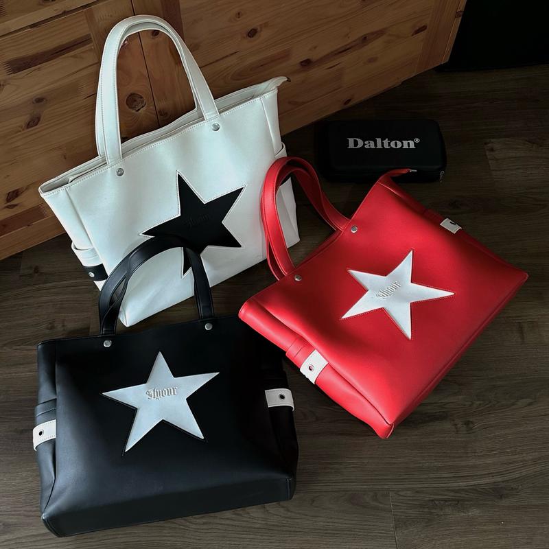 Túi TOTE DA star unisex Slyour Bag, chất liệu da pu, vừa lap 16inch ( V3 ) khóa kéo Nam Nữ Hình Chữ Nhật tui  deovai cloud  tote bag Nhung  có thể mở rộng hàn quốc (SV3)