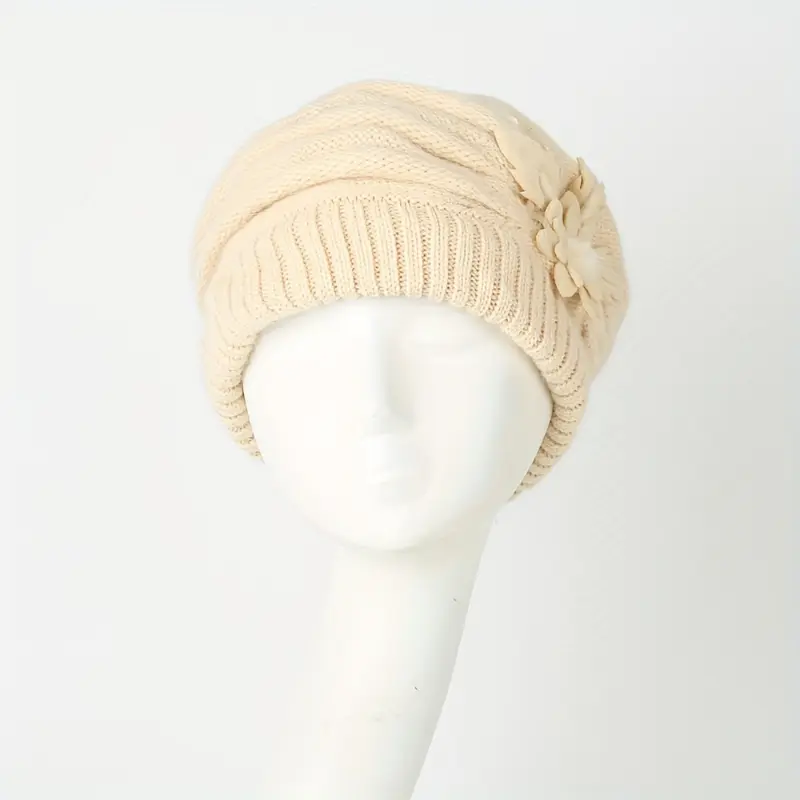 Winter Chic Slouchy Beanie Hat - Soft Acrylic Knit, Elastic, Packable, and Warm Perfect for Christmas, Autumn, Daily Use jewelry 1