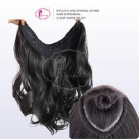 Gambar Ryuuta Wig Hair Extension U Clip Hair Clip Wave Hitam Coklat 35 cm - Black dari Ryuuta Wig Mall Kota Administrasi Jakarta Utara 3 Tokopedia