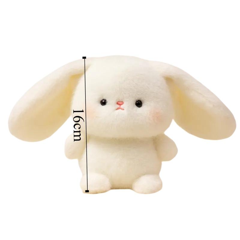 Búp Bê Đi Kèm, Cho Trẻ Em, Thỏ Trắng Và Gấu Nhỏ Đồ Chơi Nhồi Bông, Voi Thú Cưng Dễ Thương, Búp Bê Sóc Động Vật Hoạt Hình Mềm, Thích Hợp Cho Sinh Nhật Và Giáng Sinh Của Trẻ Em 2