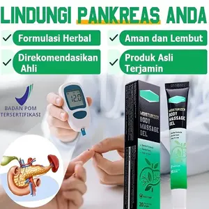 ASLI【Beli 1 Gratis 1】Barang spot TERDAFTAR BPOM Gel Diabetes/Gel Herbal Perawatan Tubuh – Mendukung Kesehatan Gula Darah/ Gel Herbal Perawatan Hati Unisex/Gel Perawatan Usus Halus Kulit Tubuh - Solusi Pencernaan Sehat/Perawatan Gastrointestinal