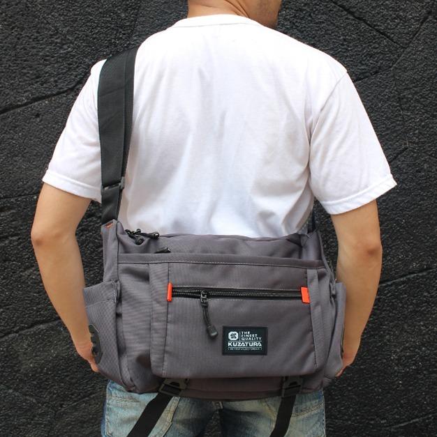 Tas Sling Bag Pria Tas Selempang Kekinian Tas Slempang Distro Hitam Polos 1