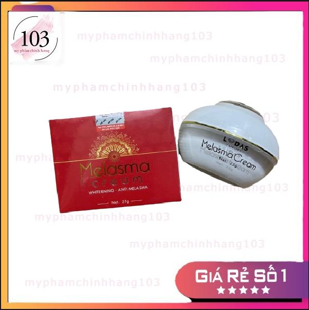 Cao Nám Hoa Hồng Melasma Cream whiterning anti melasma Lodas Luxury Đan Thy Thi [date mới] Làm Đẹp Da Skincare Chăm Sóc Da