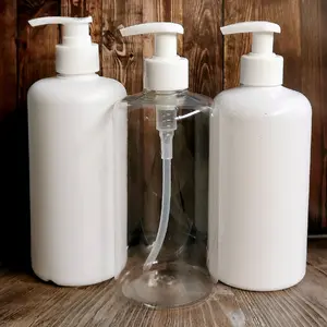 Botol Pump Plastik/Plastic Tebal Penyimpanan Lotion, Sabun Cair, Sabun Cuci Piring Ukuran 500ml
