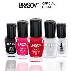 KUTEK BRASOV CAT KUKU WARNA HALAL BPOM MURAH 8ml | Cat Kuku Nail Polish