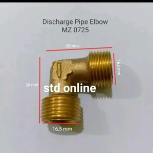 ELBOW DISCHAGER PIPE KOMPRESOR LISTRIK (5/8in -5/8in)