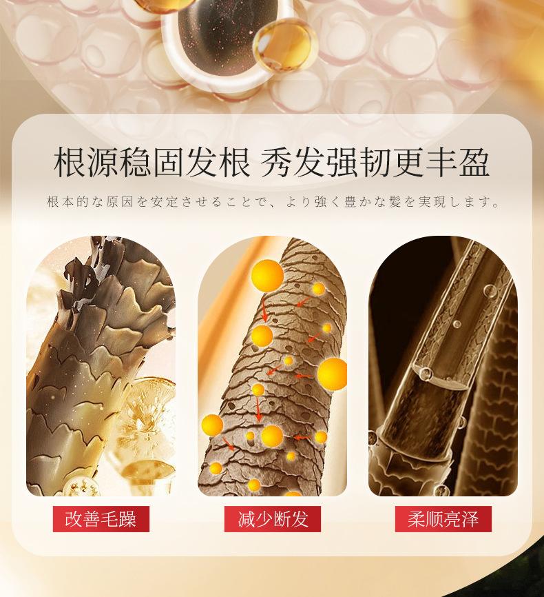 Product Introduction of Anti-hair removal shampoo hair care hair fixation hair repair anti-dandrucleansing and oil controlling shampoo 4