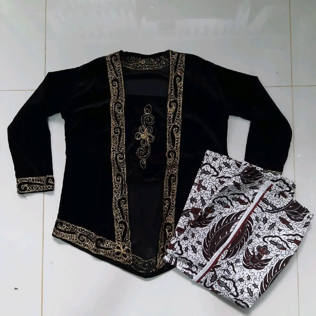 Set Kebaya Kutubaru Stick Anak (A2)