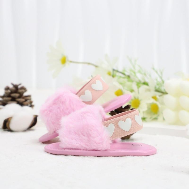 Product Introduction of Baby Toddler Pre-Walker Shoes for Girls, Non-Slip Cute Children's Pre-Walker Shoes, Indoor Soft Sole Furry Shoes for Infants 13