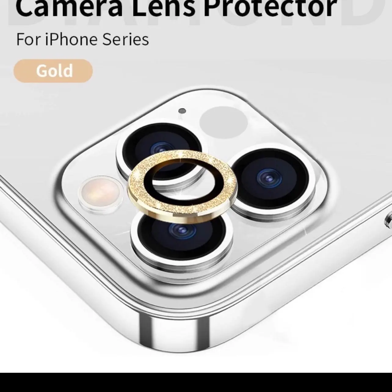 Kính cường lực nhũ kim tuyến bảo vệ Camera 14 13/13pro/13 pro max 11/11Pro/11 Pro max/12/12 Pro/12 Pro Max