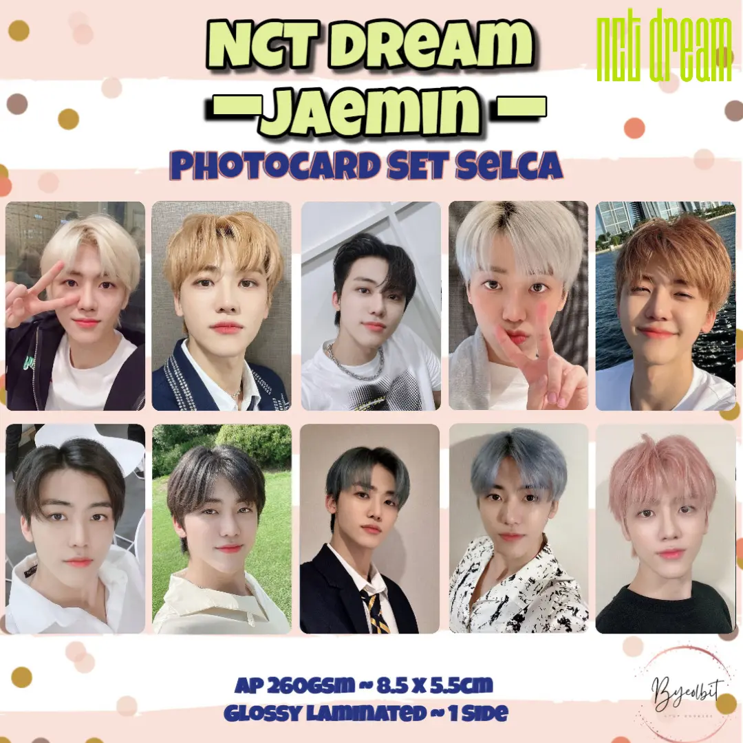 Photocard NCT DREAM set 10 pcs