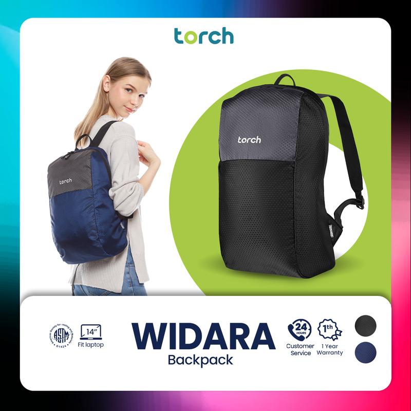 TORCH Widara Tas Ransel Punggung Sekolah Kuliah - Backpack Mahasiswa Murah Terbaru 1
