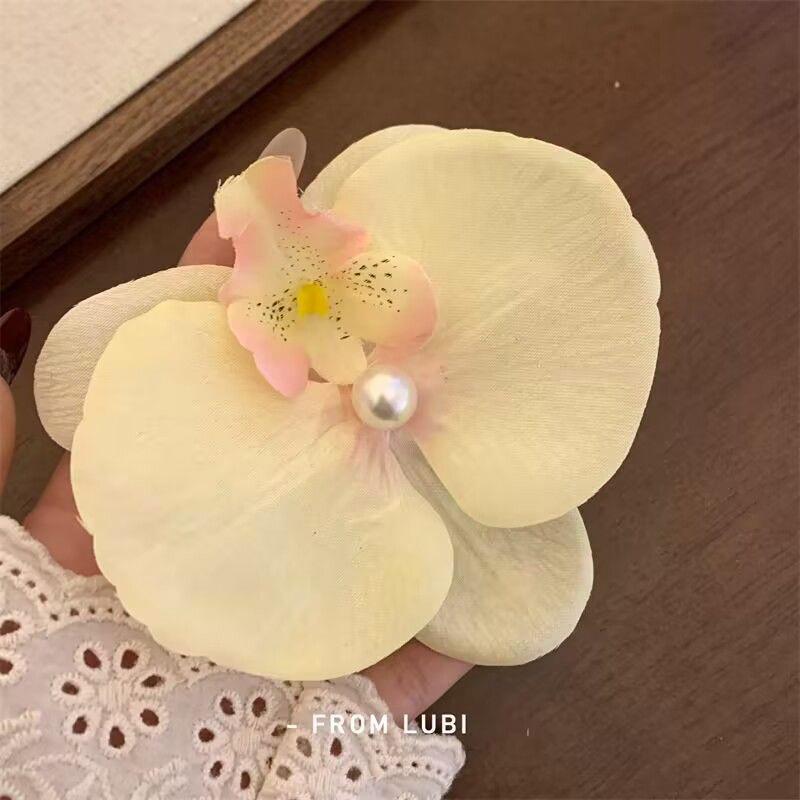 Product Introduction of Kẹp Tóc Phalaenopsis, Thiết Kế Hoa Màu Hồng Ngọt Ngào Kẹp Hàm, Hoa Nhân Tạo, cài tóc, Kẹp Bên, Kẹp Tóc Phong Lan, Đồ Trang Trí Tóc 6