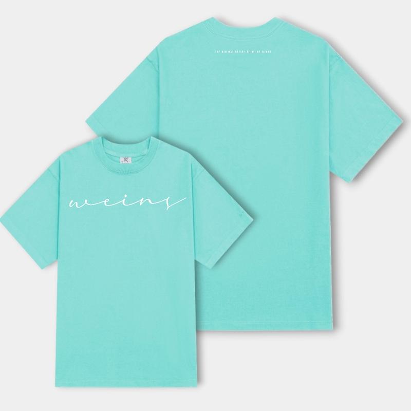 Áo thun local brand WEINS, mẫu Signature, chất thun cotton thấm hút 2 chiều , mềm mát, dáng áo phông basic cổ tròn, tay lỡ, form unisex Women Top