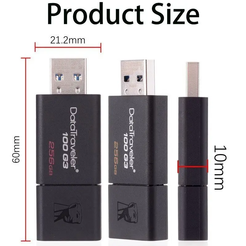 Ổ đĩa Lung Linh USB, Kington, 64GB, 128GB, 256GB, 512GB, Ổ đĩa Bút, Tốc độ cao USB 3.0, PenDrive 7
