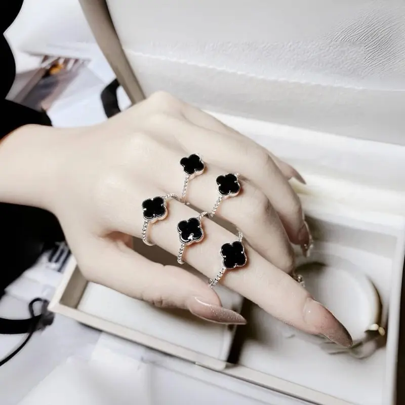 Nhẫn bạc cỏ 4 lá [Thuhoai_Jewelry]