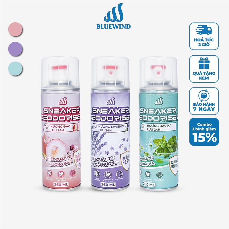 Chai Xịt Khử Mùi Hôi Giày Dép Nano Bạc Diệt Khuẩn Ngăn Ngừa Hôi Chân, Xịt Thơm Giày Hương Thiên Nhiên 9112