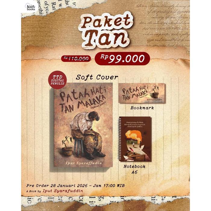 Gambar Fiksi | Patah Hati Tan Malaka - Iput Syarafuddin | Rainbook - BukuSaja dari Terrabookstore Kab. Ponorogo 5 Tokopedia