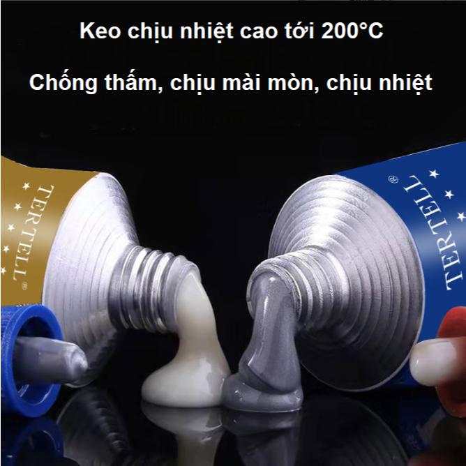 Keo dán sắt, kim loại chống thấm, chống mài mòn, chịu nhiệt cao tới 200°C