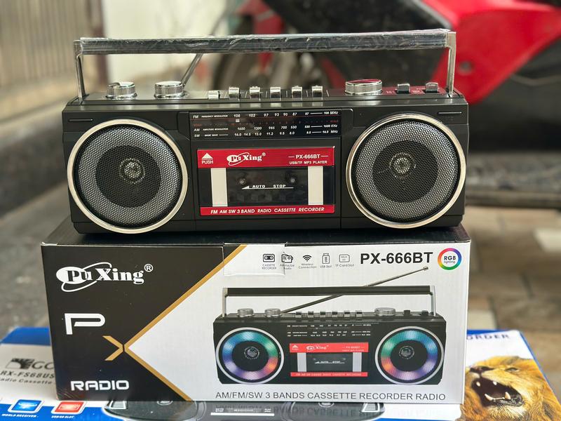Đài radio BAIJIALI cassette BJL-659/ PX-250BT/PX-666BT Bắt Sóng FM, AM,SW/USB/Thẻ nhớ/Bluetooth. Bảo hành 6 tháng speaker bluetooth