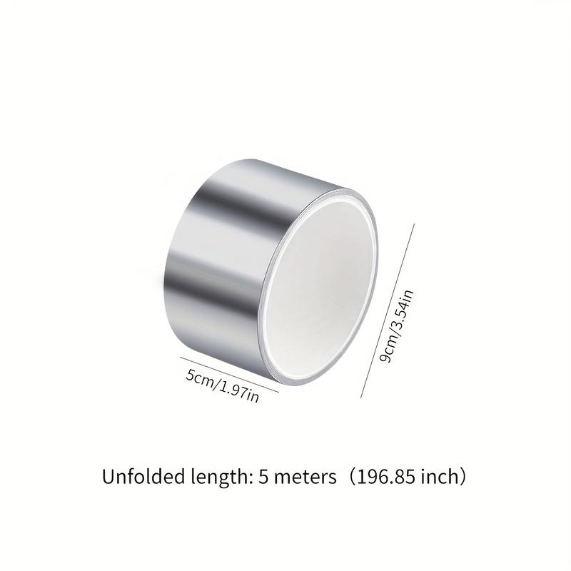 Tear-resistant Aluminum Foil Tape, High Temperature Gap Sealing, Self-adhesive, Oil-proof Sticker 3