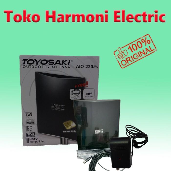 Antena TV Luar / Dalam Indoor/Outdoor Digital/Analog Toyosaki AIO 220 0