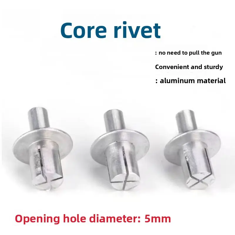 Expanding Style Rivet New American-style percussion rivets, all-aluminum semi-round head ...