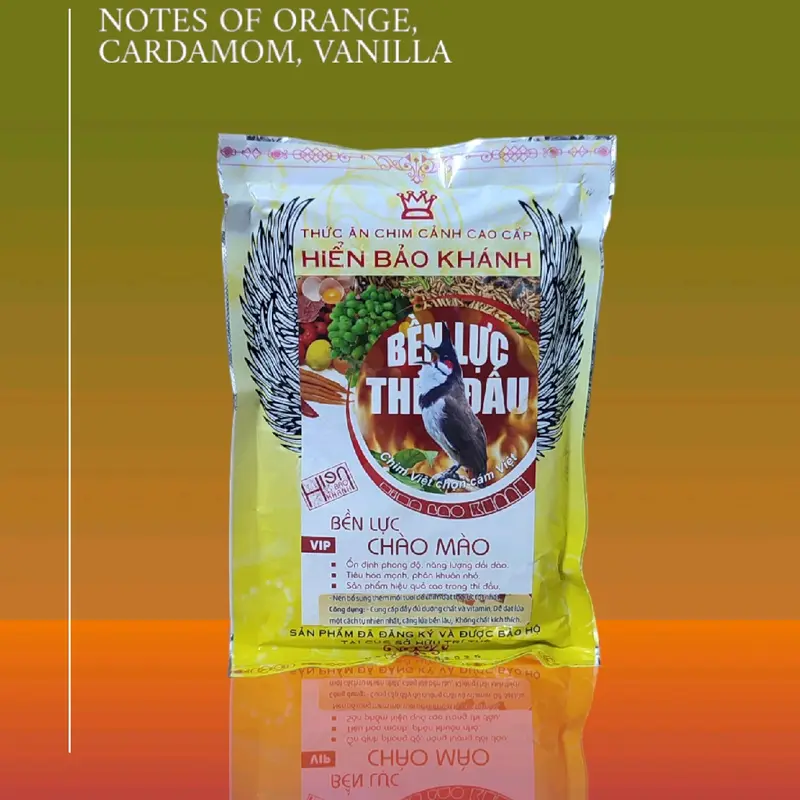 Cám BỀN LỰC THI ĐẤU Của Hiển Bảo Khánh Dành Cho Chim Chào Mào Gói 200g 1