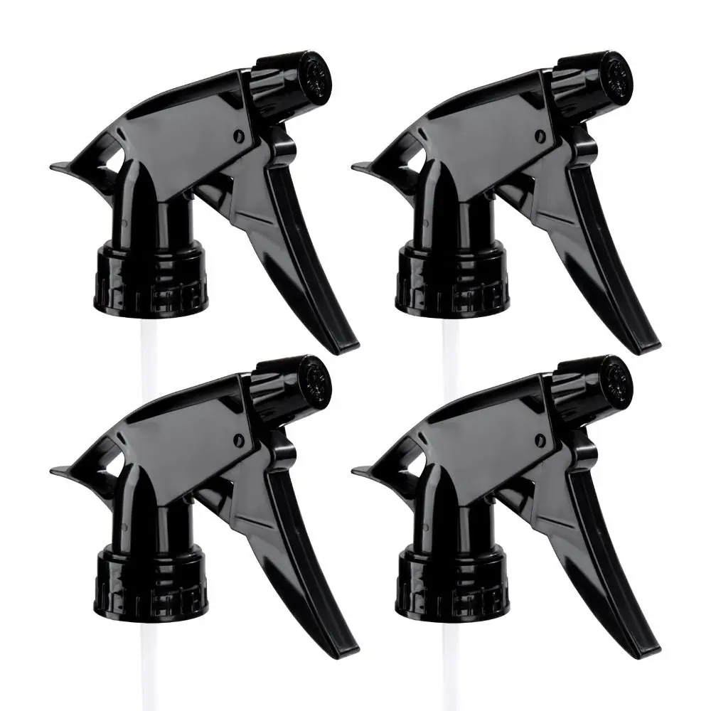 4pcs Portable Adjustable Spray Bottle Nozzles Leak Proof Mist Water Heavy Duty Bottle Spray Nozzle Chemical Cleaning replaceable Sprayer for Bottles
