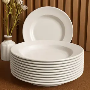 Set 6/12 PCS – Piring Makan Plastik Tebal Glossy Premium 20cm Set 6/12 PCS – Piring Makan Plastik Tebal Glossy Premium 20cm