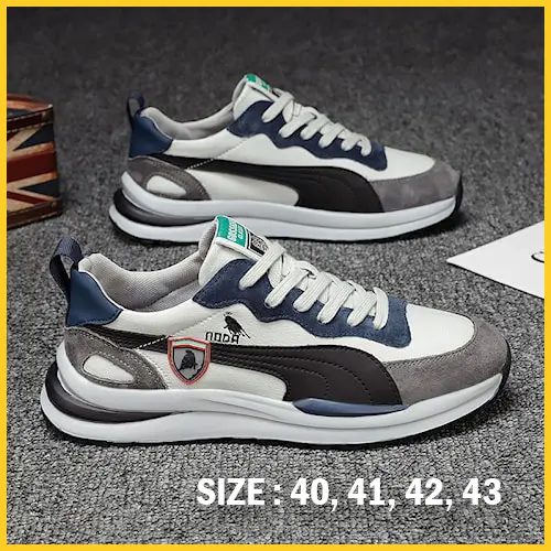 Sepatu Sneakers Import Terbaru Ferary Olahraga Running Santai Kuliah Kerja