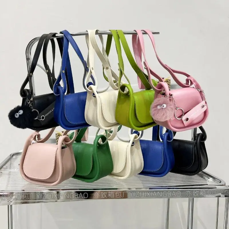 Túi Bucket Cầm Tay Cho Nữ, Ví Mini, Túi Xách Thời Trang Mới, Thiết Kế Đơn Giản, Thích Hợp Cho Điện Thoại Di Động, Túi Đeo Một Bên Vai Và Đeo Chéo