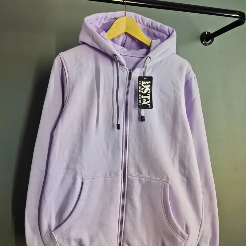 jaket polos zipper pria wanita fleece tebal M L XL XXL XXXL BIG SIZE JUMBO 4