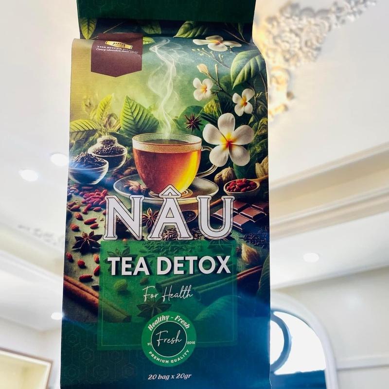  TRÀ NÂU TEA DETOX THE BITTER CACAO 