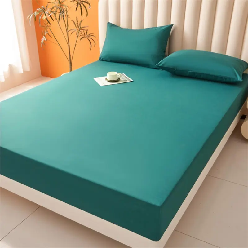 Waterproof Mattress Cover, 2/3 Counts/set Soft Comfortable Breathable Mattress Protector, Bedding Supplies for Bedroom, Guest Room, Apartment, School 3