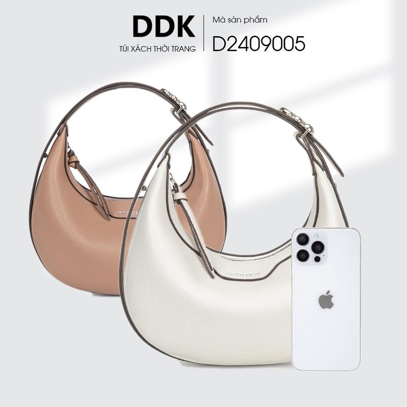 Túi Xách Nữ Đeo Vai Hình Bán Nguyệt Chất Liệu Da PU Tổng Hợp Cao Cấp Bag túi  sâm béo trắng