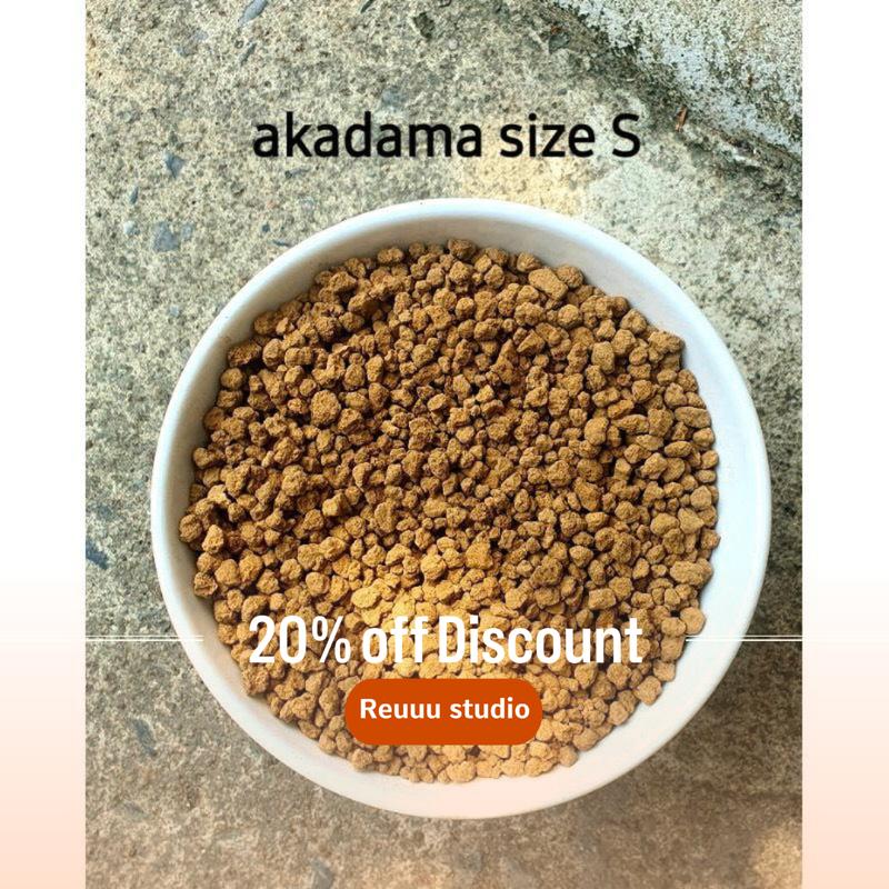 Đất nung nhật bản akadama dùng cho terrarium, tiểu cảnh, bonsai mini, đất trồng sen đá