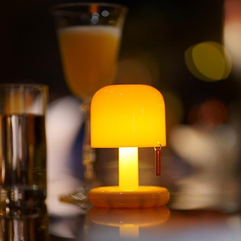 USB Rechargeable Mini Desktop Sunset Lamp, Creative LED Night Light, Ambient Light for Home Bedroom Decor 2