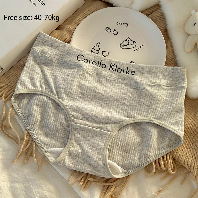 Quần Lót Cotton, Dành Cho Nữ, Màu Trơn cạp vừa, Quần Lót Tam Giác, Liền Mạch, Thoáng Khí, Thoải Mái, Hấp Thụ Mồ Hôi, Quần Lót Nữ Đồ Lót 8