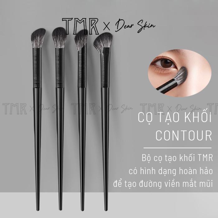 [Set 4] Cọ Phấn Tạo Khối TMR chuyên nghiệp mũi góc cạnh mới Trang Điểm Mỹ Phẩm 1