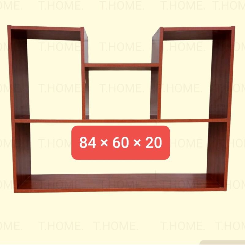  Rộng 20cm - Kệ decor chữ U treo tường phòng khách cỡ đại,giá trang trí bằng gỗ MDF,kệ trưng bày đựng sách 