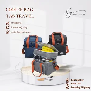 CB3 Cooler Bag Tas Travel Panjang extension Penahan Panas Dingin Bekal Makanan Thermal Bag Serbaguna Baby Bayi Mpasi Asip Asi Storage