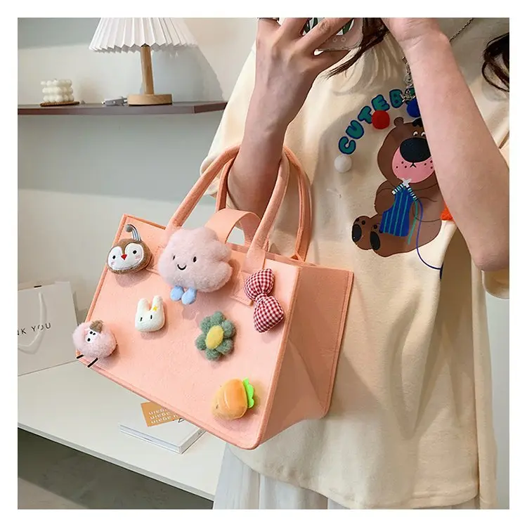 Túi đựng văn phòng bỉm sữa cute phong cách hàn quốc cho mẹ và bé Hiếu Túi Kem 3