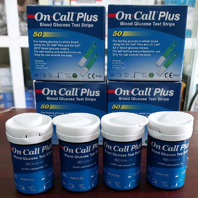 Que test Oncall Plus - cho máy đo đường huyết Oncall Plus 1