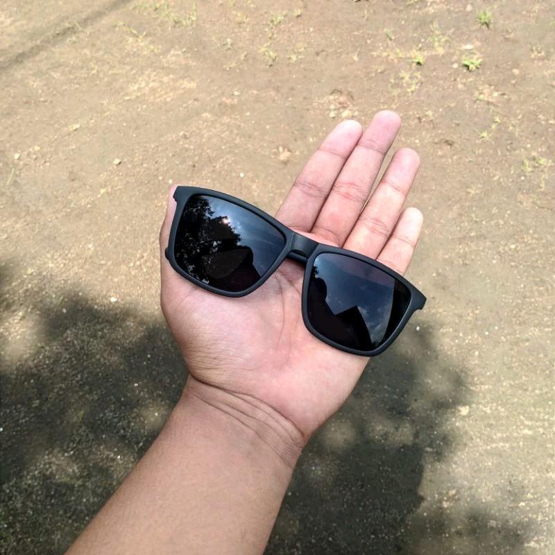 Kacamata Hitam Casual Pria-Kacamata Anti UV-Kacamata Fhasion Gaya Retro 1